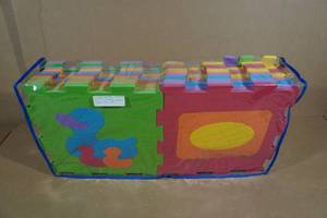 lot 13 image: 14-Piece Childrens Foam Puzzle Mat