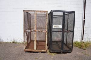 lot 17 image: 2 Steel Cages