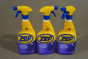 lot 23 image: 3 ZEP Shower, Tub & Tile Cleaner