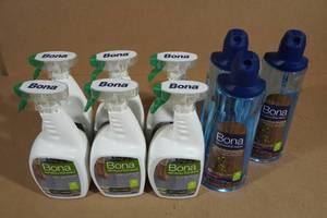 lot 24 image: Assorted Bona Hardwood Floor Cleaner