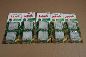 lot 25 image: 5 50 Packs Jobes Houseplant Fertilizer Spikes