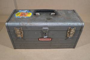 lot 43 image: Craftsman Tool Box with Assorted Tools