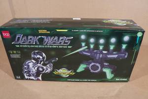 lot 100 image: Dark Wars Glow in the Dark Shooting Game