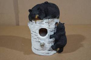 lot 104 image: Black Bear Bird House
