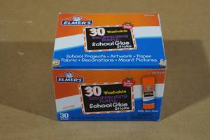 lot 122 image: 30 Pack of Elmers School Glue Sticks