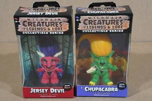 lot 161 image: 2 Wildhair Creatures -Jersey Devil & El Chupacabra