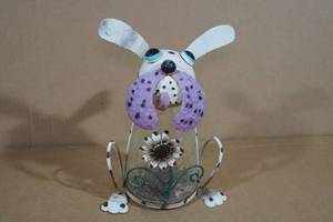lot 189 image: Metal Rabbit Yard Dcor