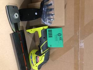RYOBI ONE 18V Cordless Grass Shear and Shrubber Trimmer (Tool Only) Customer Returns See Pictures