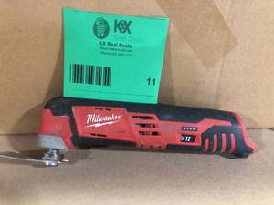 Milwaukee M12 FUEL 12V Lithium-Ion Cordless Oscillating Multi-Tool (Tool-Only) Customer Returns See Pictures