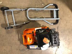 YARDMAX 1850 lb. Compaction Force Plate Compactor  Customer Returns See Pictures