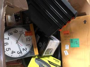 Gaylord of Assorted Tools Hardware and General Merchandise Various Models and Conditions   Customer Returns See Pictures