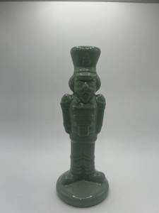 Green Soldier Ornament Standing At Attention  1 Piece 