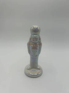 Pear Like Soldier Ornament Standing At Attention  Approximately 2 Pieces 