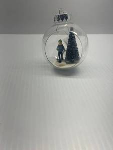 Wondershop Skier Christmas Ornament  Approximately 4 Pieces 