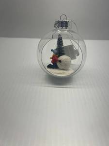 Wondershop Snow Man Maker Christmas Ornament  Approximately 5 Pieces 