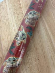 The Mandalorian, The Child Heavy Weight Gift Wrapping Paper  Approximately 5 Pieces 