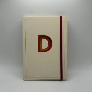 Opal House Artistic Letter D Notebook