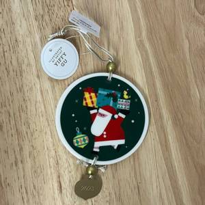 Wondershop 2023 Santa Ornaments  Approximately 5 Ornaments 