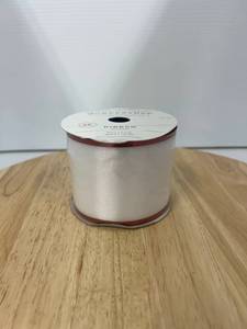 Wondershop Rosewhite Ribbon  Approximately 6 Ribbon Rolls 
