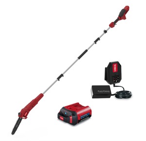 lot 8 image: Toro 60V Max Cordless Pole Saw