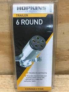 lot 64 image: Hopkins Towing Solutions 6 Round Trailer Connector 0921243.53