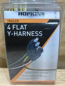 lot 70 image: Hopkins 4 Flat Y-Harness Trailer Connector 09212413.34
