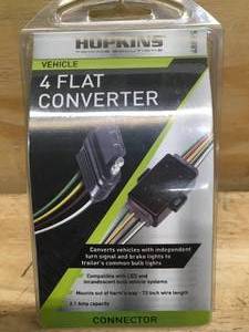 lot 74 image: Hopkins Towing Solutions 4 Flat Converter Connector 09212418.66
