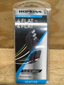 lot 77 image: Hopkins Towing Solutions 4 Flat to 4 Flat Adapter 0921243.18