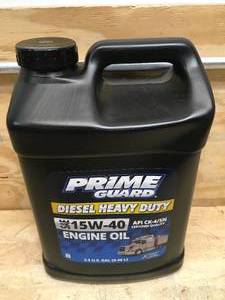 lot 87 image: Prime Guard 15W-40 Diesel Engine Oil, 2.5 Gallons