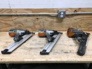 lot 106 image: Lot of 3 Pneumatic Nail Guns
