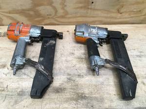 lot 107 image: Set of Two Used Air Nail Guns