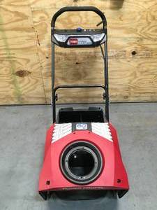 lot 112 image: Non- Working Toro Power Clear 60V Battery Powered Snow Blower