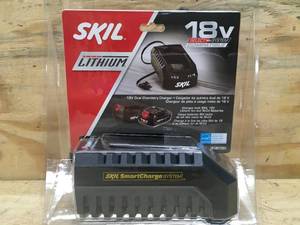 lot 114 image: SKIL 18V Dual Chemistry Lithium Battery Charger