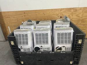 lot 97 image: Lot of 9 - Non-Working Air Conditioners