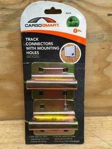 lot 186 image: CargoSmart Track Connectors with Mounting Holes - 2 Piece