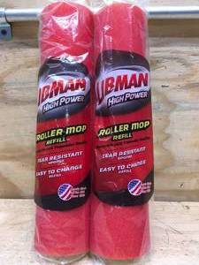 lot 195 image: Libman High Power Roller Mop Refill - 2 Pack