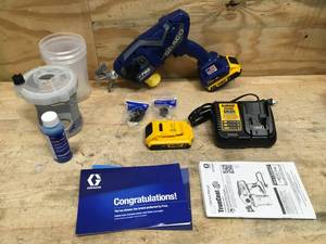lot 15 image: Graco TC Pro Cordless Handheld Airless Sprayer Model # 17N166 (100824291.60)