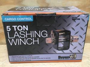 lot 179 image: Buyers Products 5 Ton Lashing Winch