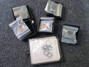 lot 7 image: 5 - Heart Rings, 3 pr Earrings...