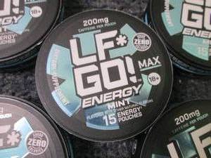 lot 30 image: 5 pks-Energy Pouches  Caffeine Pou...