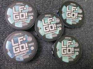 lot 31 image: 5 pks-Energy Pouches  Caffeine Pou...