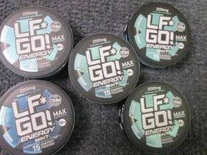 lot 32 image: 5 pks-Energy Pouches  Caffeine Pou...