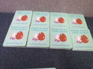lot 35 image: 8 Board Books Happy Easter Little P...