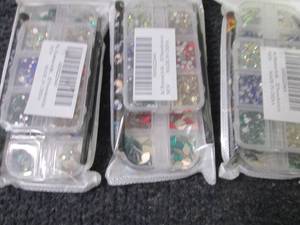 lot 58 image: 3 Sets Rhinestones...