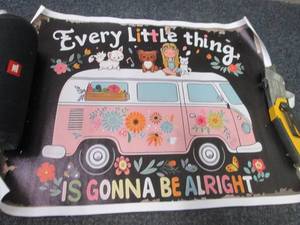 lot 78 image: 3 Frameable Canvas Dcor...