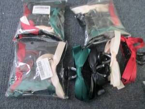 lot 94 image: 4- 4 pks Ribbon Bow Claw Clips...
