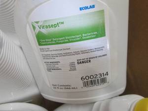 lot 118 image: Ecolab Virasept12-  32 oz. Surfac...