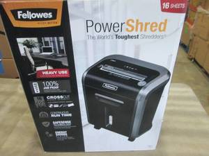 lot 122 image: Fellowes Powershred 79Ci 16-Sheet ...
