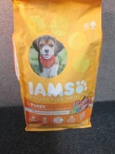 lot 174 image: 7 lb Iams Proactive Health Puppy Fo...