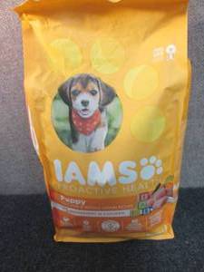 lot 176 image: 7 lb Iams Proactive Health Puppy Fo...